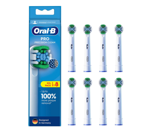 Oral-B Końcówki do szczoteczki ORAL-B PrecisionClean EB20RX (8szt.) - 1225915 - zdjęcie